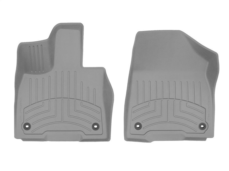 Picture of WeatherTech WT 3D FloorMat-Front-Grey Floor Mats - 4616411IM