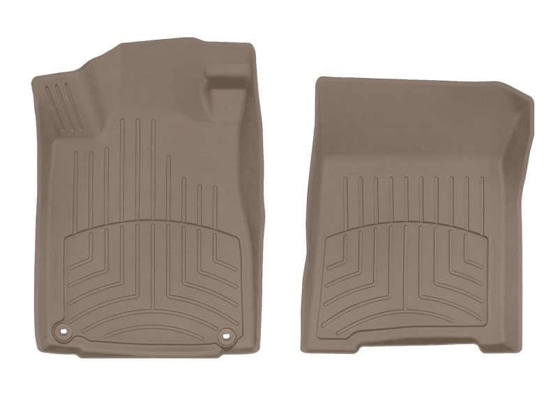 Picture of WeatherTech WT 3D FloorMat-Front-Tan Floor Mats - 457371IM