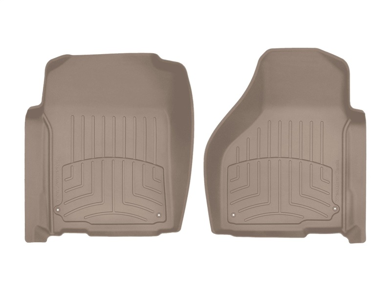 Picture of WeatherTech WT 3D FloorMat-Front-Tan Floor Mats - 454651IM