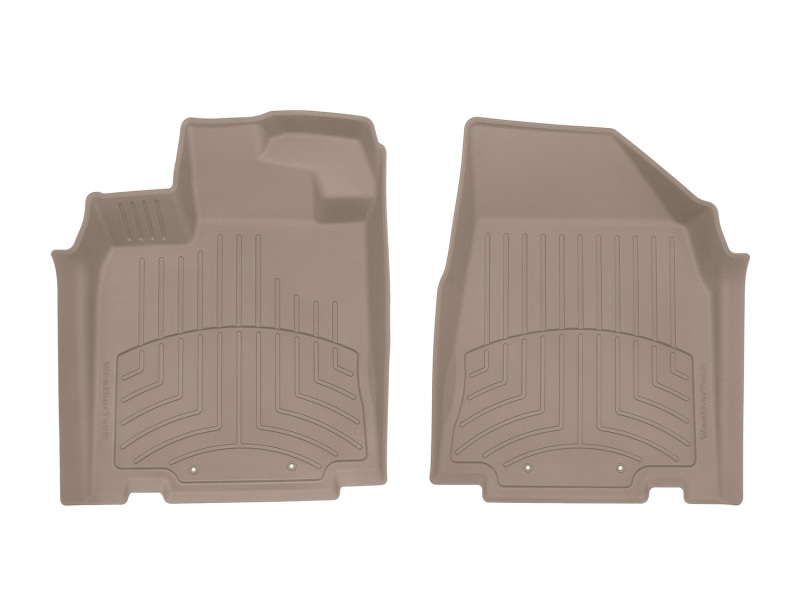Picture of WeatherTech WT 3D FloorMat-Front-Tan Floor Mats - 454451IM