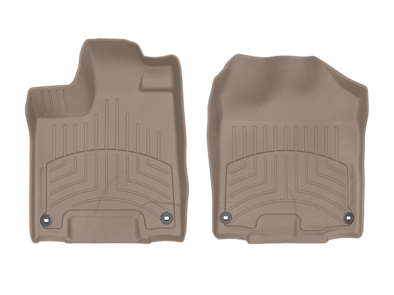 Picture of WeatherTech WT 3D FloorMat-Front-Tan Floor Mats - 458391IM