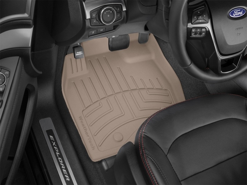 Picture of WeatherTech WT 3D FloorMat-Front-Tan Floor Mats - 459811IM