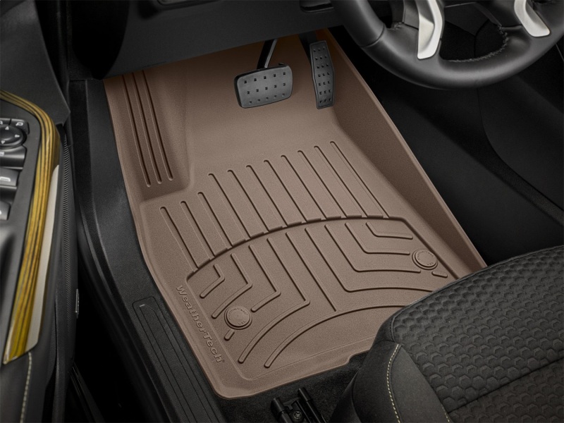 Picture of WeatherTech WT 3D FloorMat-Front-Tan Floor Mats - 4510801IM