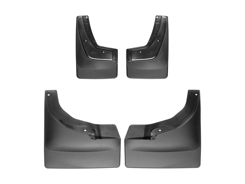 Picture of WeatherTech 2015+ GMC Sierra/Sierra Denali 3500 No Drill Mudflaps - Black