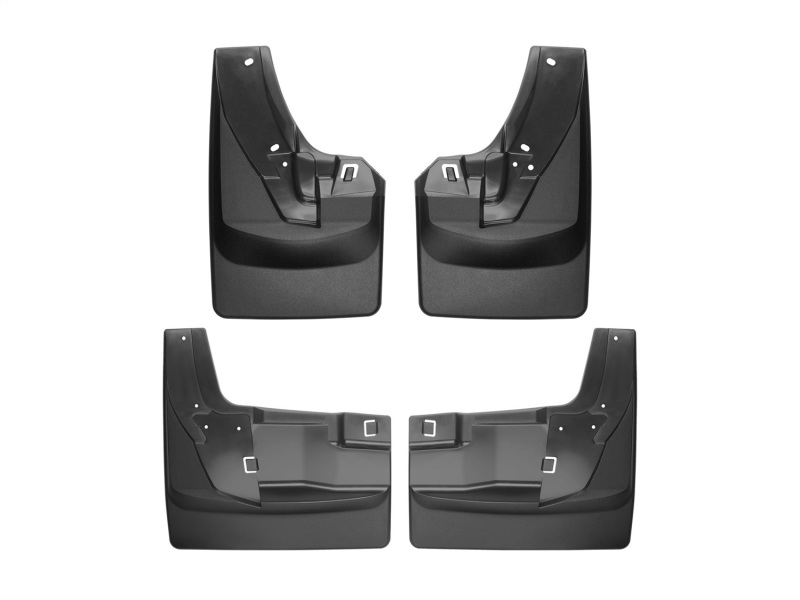Picture of WeatherTech 2019+ Dodge Ram Truck 2500/3500 No Drill Mudflaps - Black
