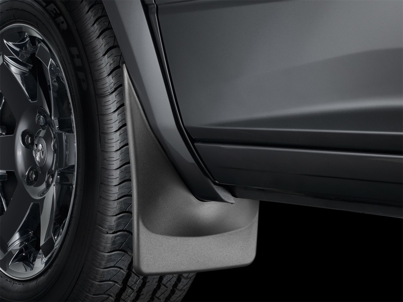 Picture of WeatherTech 2014+ Dodge Ram 3500 No Drill Mudflaps - Black