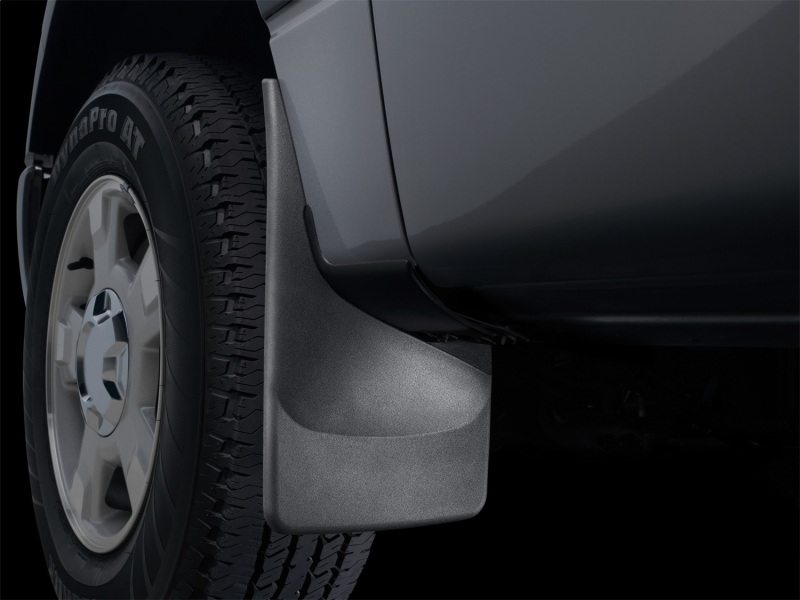 Picture of WeatherTech 2015+ GMC Sierra/Sierra Denali 3500 No Drill Mudflaps - Black