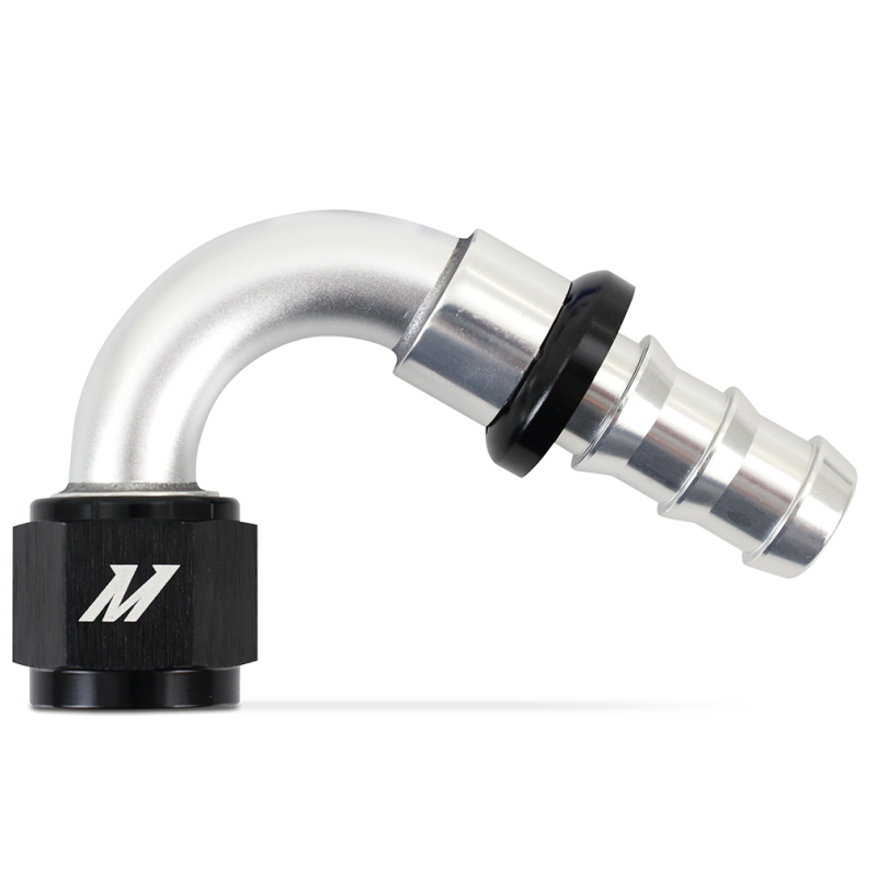 Picture of Mishimoto 120-Degree Push Lock Fitting -10AN
