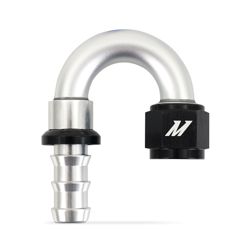 Picture of Mishimoto 180-Degree Push Lock Fitting -10AN