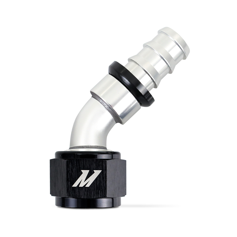 Picture of Mishimoto 45-Degree Push Lock Fitting -12AN