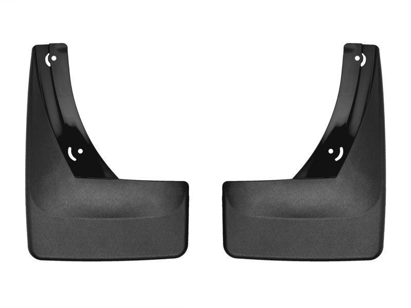 Picture of WeatherTech 18-24 Volkswagen Atlas / 20-24 Atlas Cross Sport No Drill Mudflaps - Black