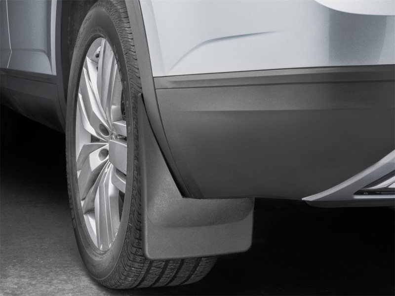 Picture of WeatherTech 18-24 Volkswagen Atlas / 20-24 Atlas Cross Sport No Drill Mudflaps - Black