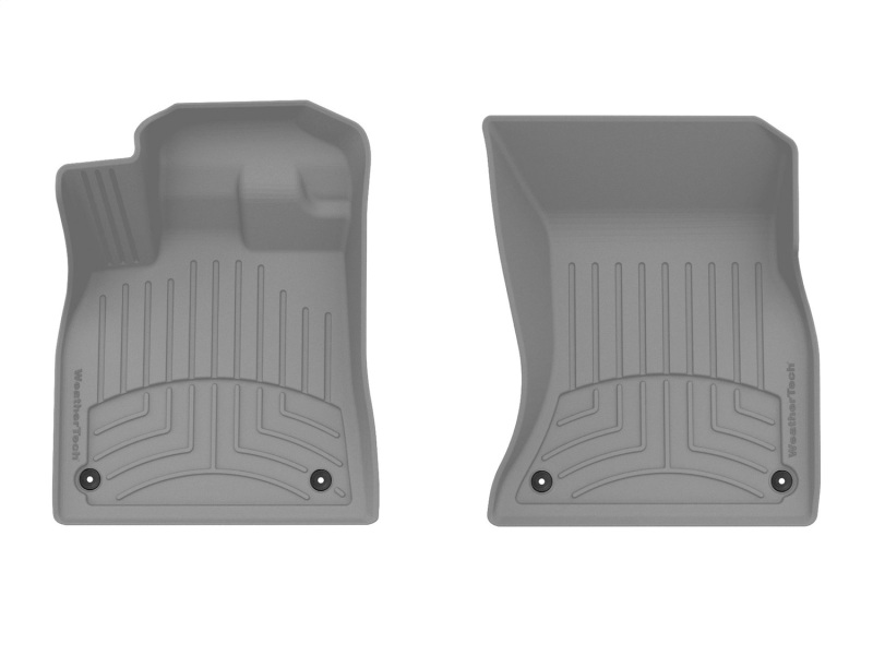 Picture of WeatherTech WT 3D FloorMat-Front-Grey Floor Mats - 4611461IM