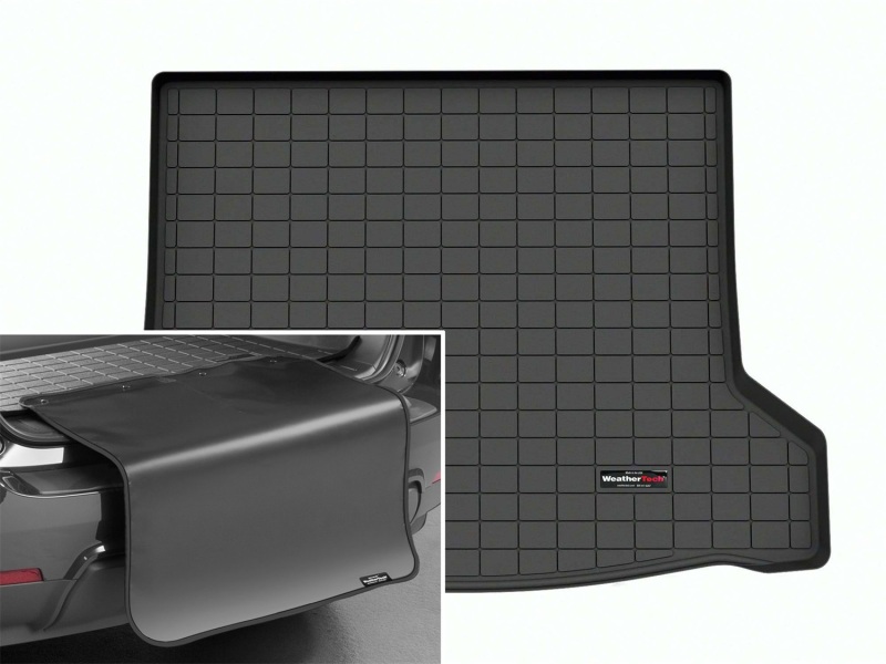 Picture of WeatherTech WT Cargo Liners-Black Floor Mats - 401668SK