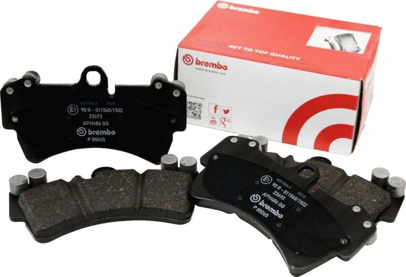 Picture of Brembo 14-19 Ford Fiesta/00-07 Focus Rear Premium NAO Ceramic OE Equivalent Pad