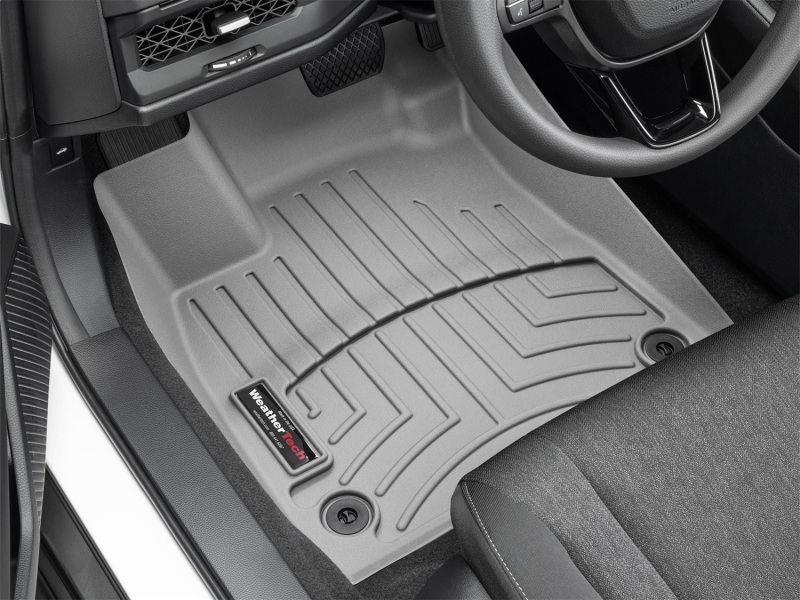 Picture of WeatherTech WT FloorLiner-Front-Grey Floor Mats - 4618001