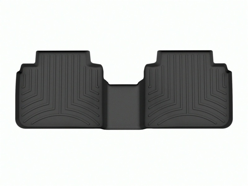 Picture of WeatherTech WT FloorLiner-Rear-Blk Floor Mats - 4418002