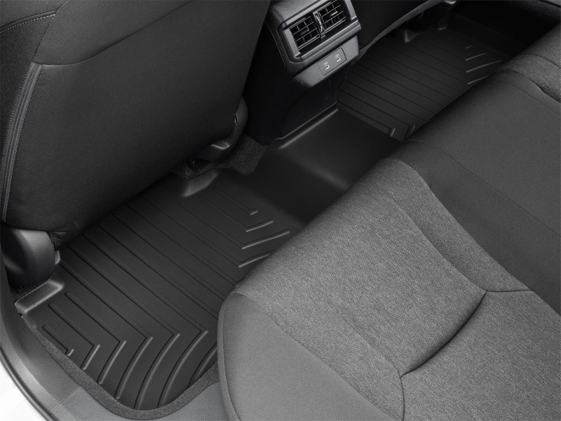 Picture of WeatherTech WT FloorLiner-Rear-Blk Floor Mats - 4418002