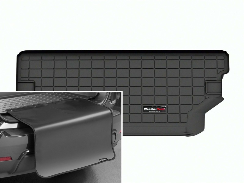 Picture of WeatherTech WT Cargo Liners-Black Floor Mats - 401464SK