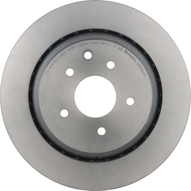 Picture of Brembo OE BRE UV Coated OE Equiv Rotors Brake Rotors - 09.D689.11
