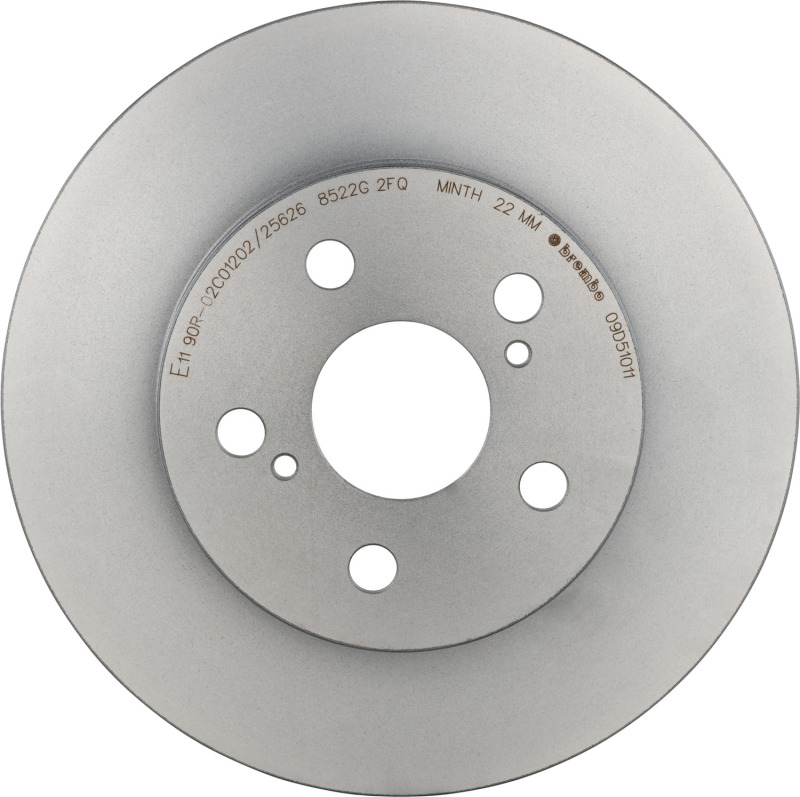 Picture of Brembo OE BRE UV Coated OE Equiv Rotors Brake Rotors - 09.D510.11