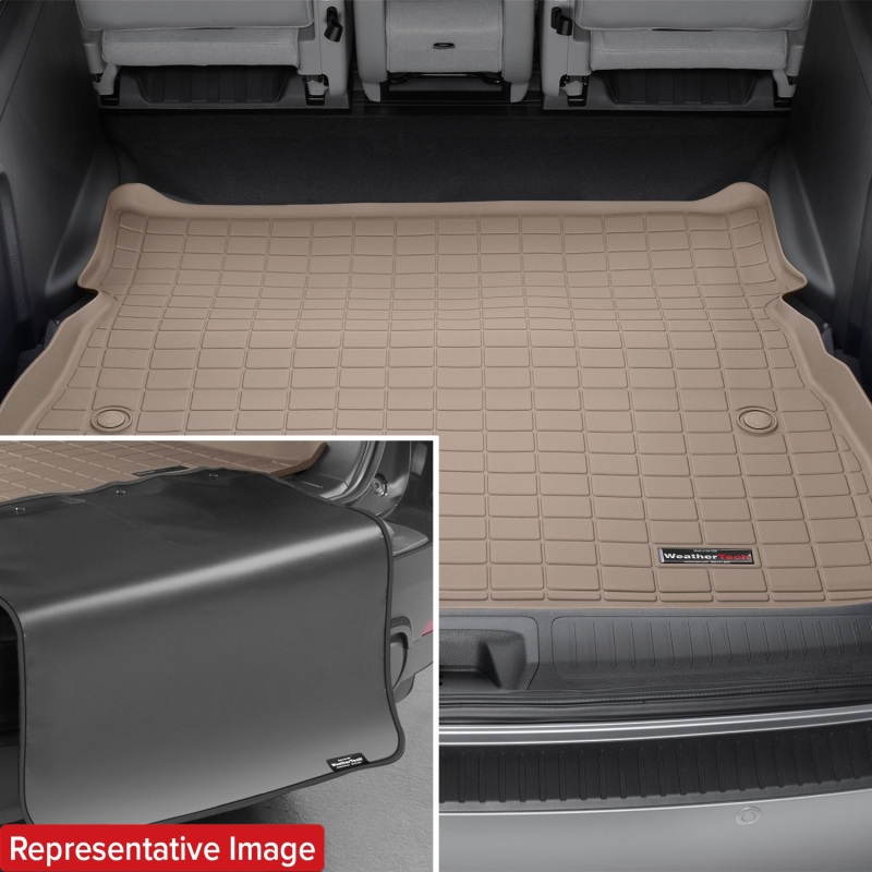 Picture of WeatherTech WT Seatback Cargo Liner HP-Tan Floor Mats - 411506IMSK