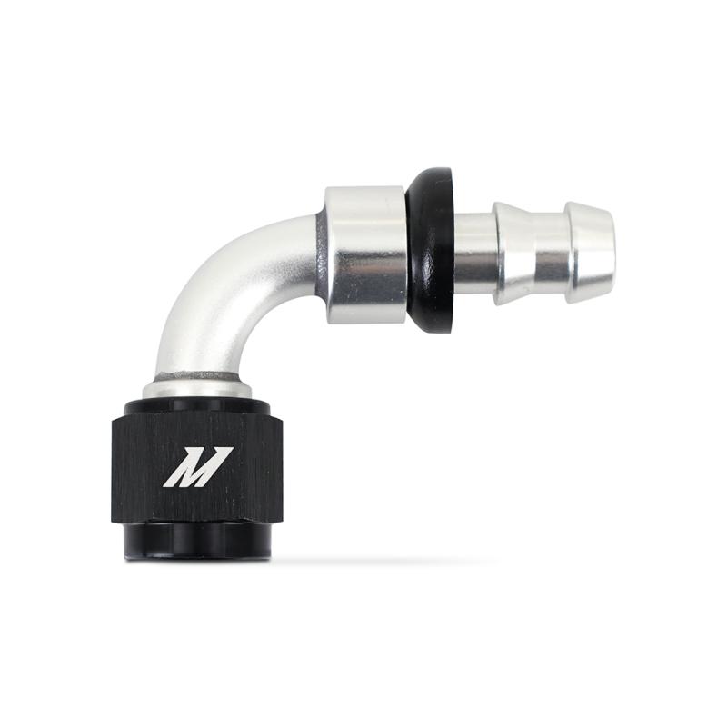 Picture of Mishimoto 90 Degree Push Lock Fitting - 6AN