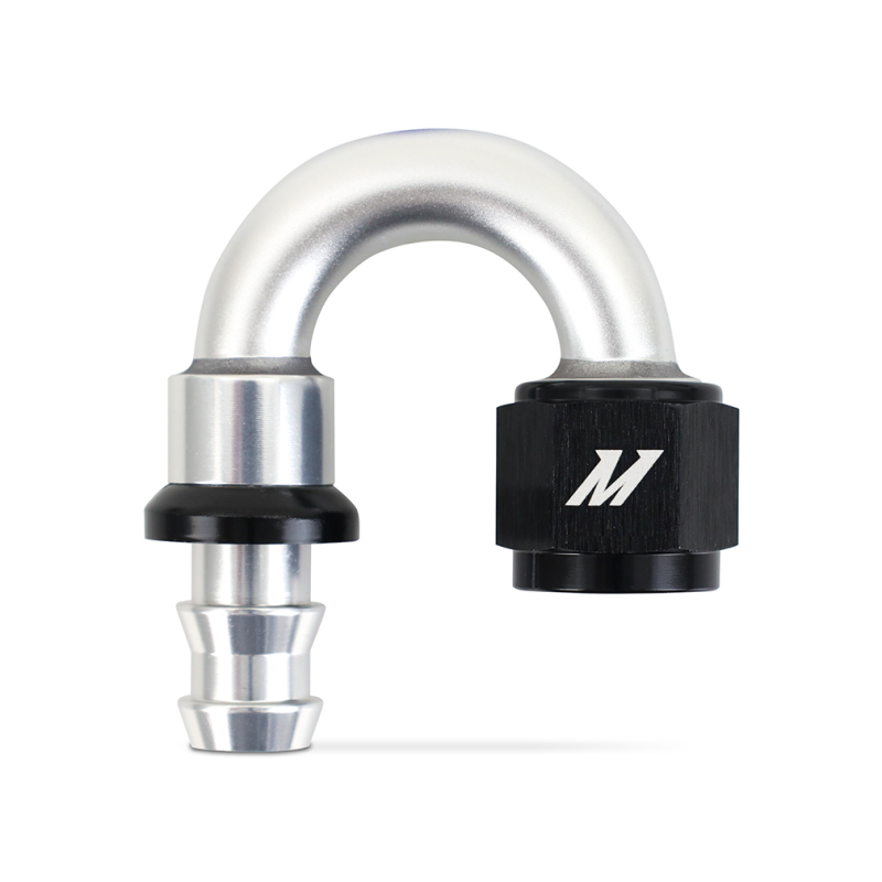Picture of Mishimoto 180 Degree Push Lock Fitting - 8AN