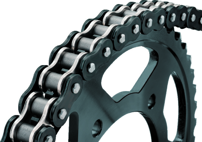 Picture of BikeMaster 520x100 BMOR O-Ring Chain - Black/Chrome