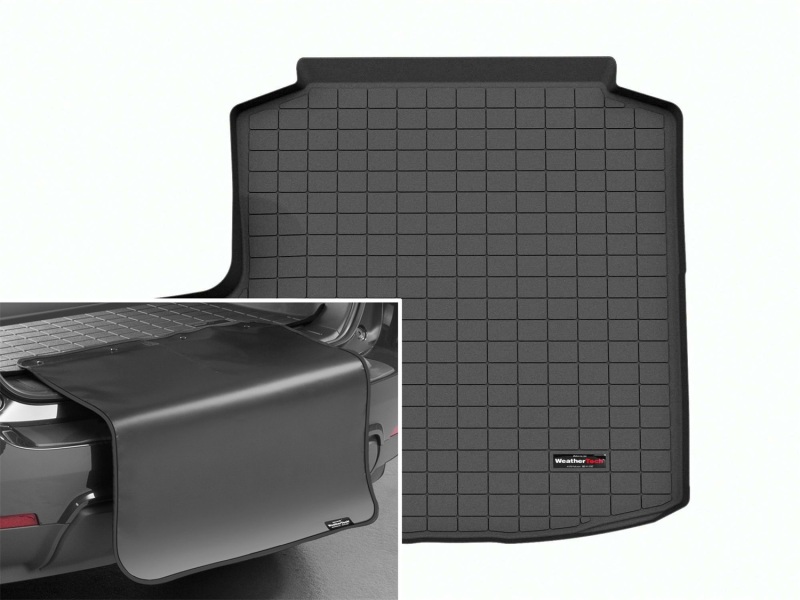 Picture of WeatherTech WT Cargo Liners-Black Floor Mats - 401696SK