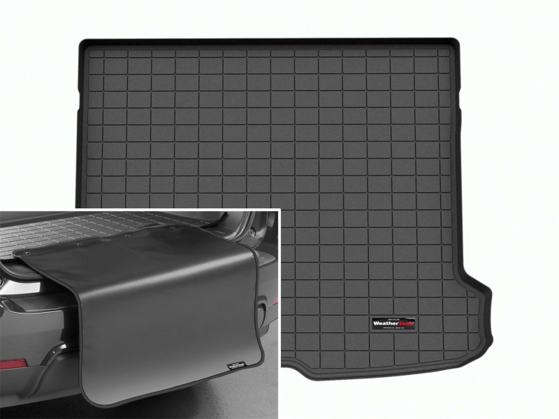 Picture of WeatherTech WT Cargo Liners-Black Floor Mats - 401702SK