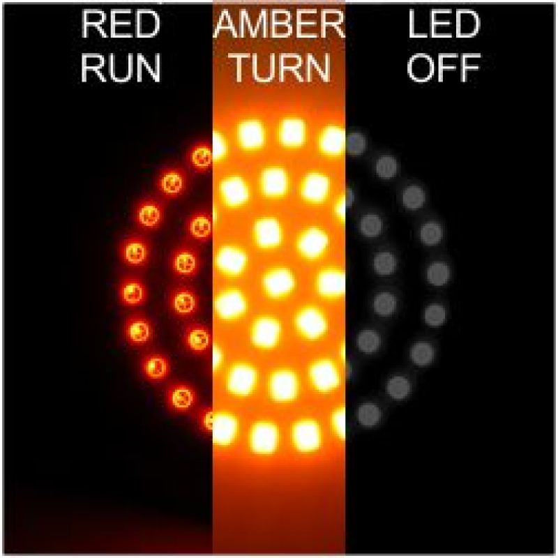 Picture of Letric Lighting LET Bullet Turn Signal Inserts Light Accessories and Wiring - LLC-D7SRA