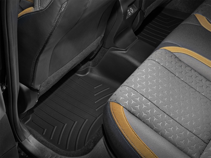 Picture of WeatherTech WT FloorLiner-Rear-Blk Floor Mats - 4418142