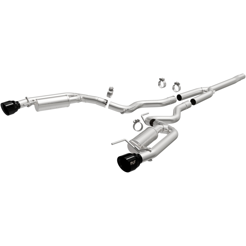 Picture of Competition Series Black Chrome Tips Cat-Back System 19639