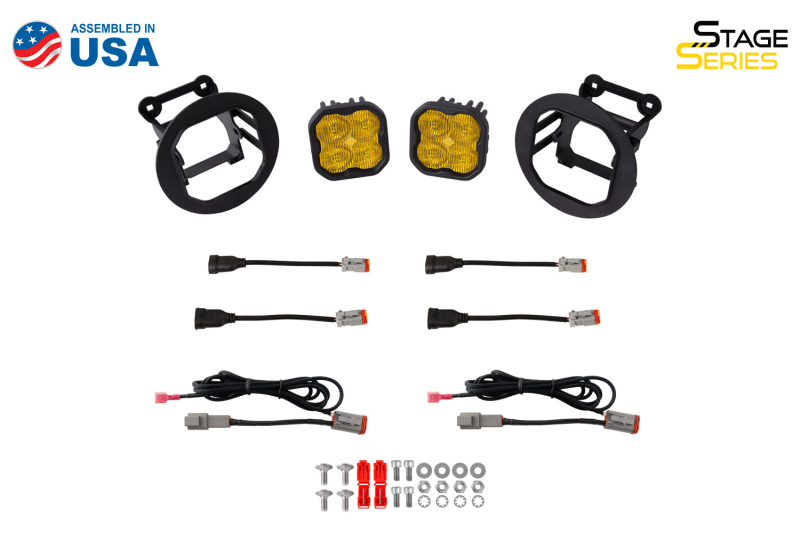 Picture of Diode Dynamics SS3 Pro Type OB Kit ABL - Yellow SAE Fog