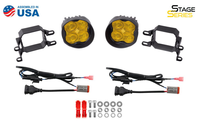 Picture of Diode Dynamics SS3 Max Type B Kit ABL - Yellow SAE Fog