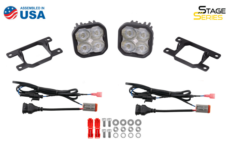 Picture of Diode Dynamics SS3 Sport Type AS Kit ABL - White SAE Fog