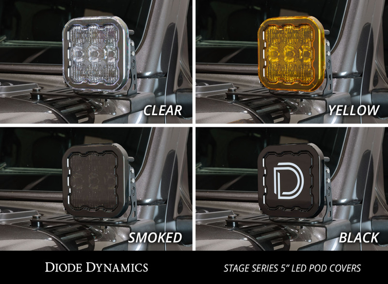 Picture of Diode Dynamics SS5 LED Pod Cover - Yellow