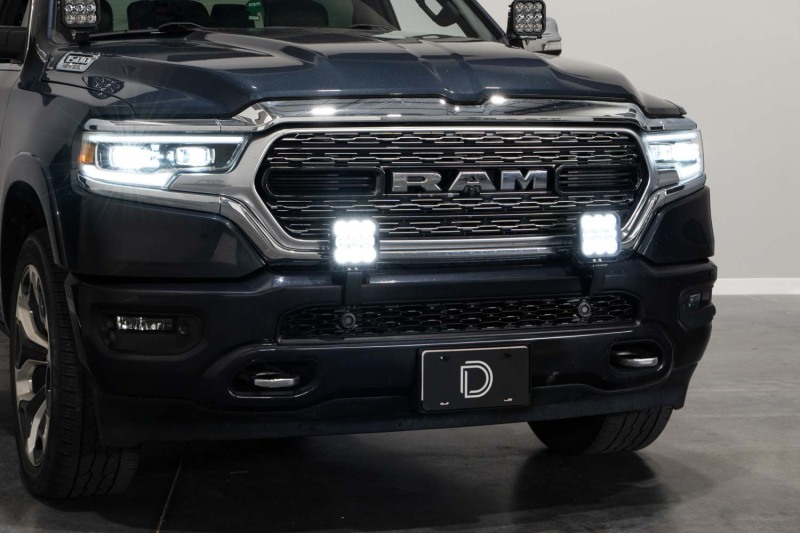Picture of Diode Dynamics SS5 Bumper LED Pod Light Kit for 2019-Present Ram - Yellow Pro Combo