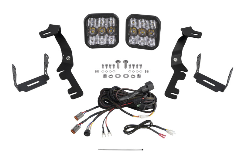 Picture of Diode Dynamics Stage Series Ditch Light Kit for 2019-Present Ram SS5 - Pro White Combo