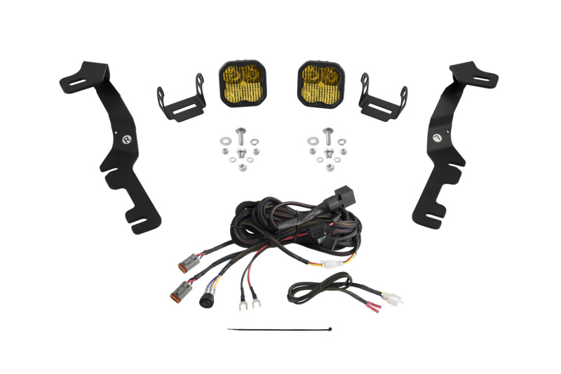 Picture of Diode Dynamics Stage Series Ditch Light Kit for 2019-Present Ram SS3 - Sport Yellow Combo