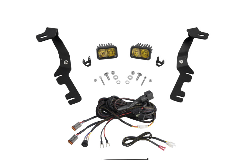 Picture of Diode Dynamics Stage Series Ditch Light Kit for 2019-Present Ram C2 - Sport Yellow Combo