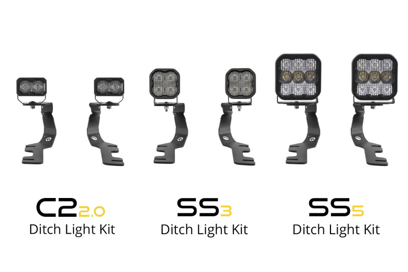 Picture of Diode Dynamics Stage Series Ditch Light Kit for 2019-Present Ram SS3 - Yellow Pro Combo