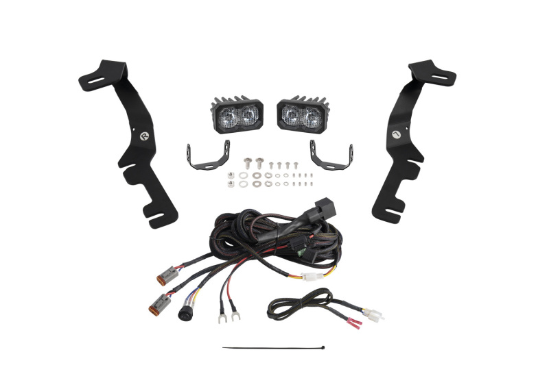 Picture of Diode Dynamics Stage Series Ditch Light Kit for 2019-Present Ram C2 Sport - White Combo