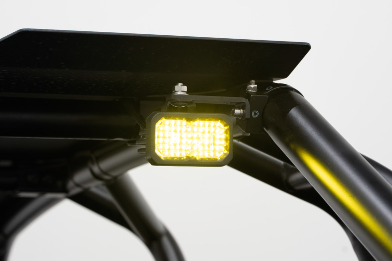 Picture of Diode Dynamics Stage Series 1 1/4 In Roll Bar Chase Light Kit SSC2 Pro - Yellow (Pair)
