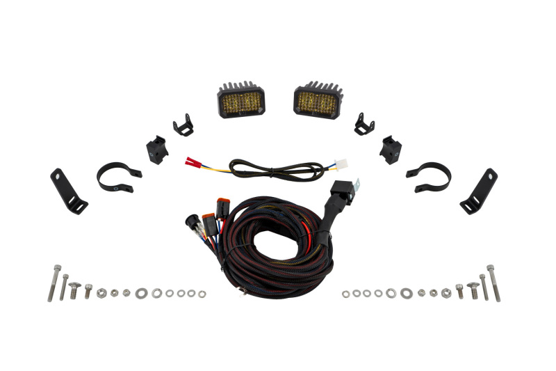 Picture of Diode Dynamics Stage Series 2 In Roll Bar Chase Light Kit SSC2 Sport - Yellow (Pair)