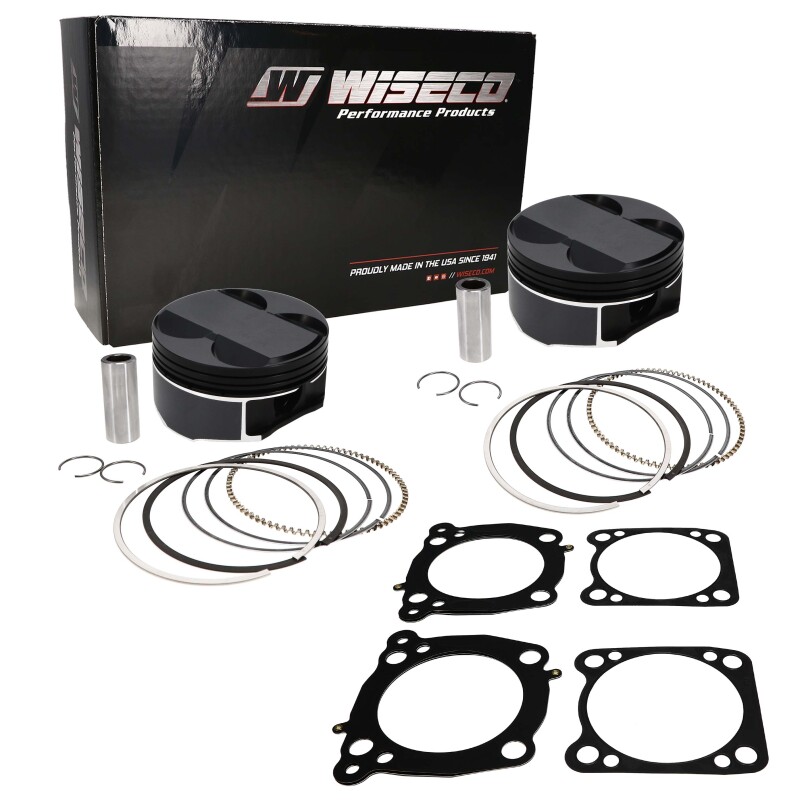 Picture of Wiseco HD Milwaukee 8 114cid 11.01 CR (X) Piston Kit