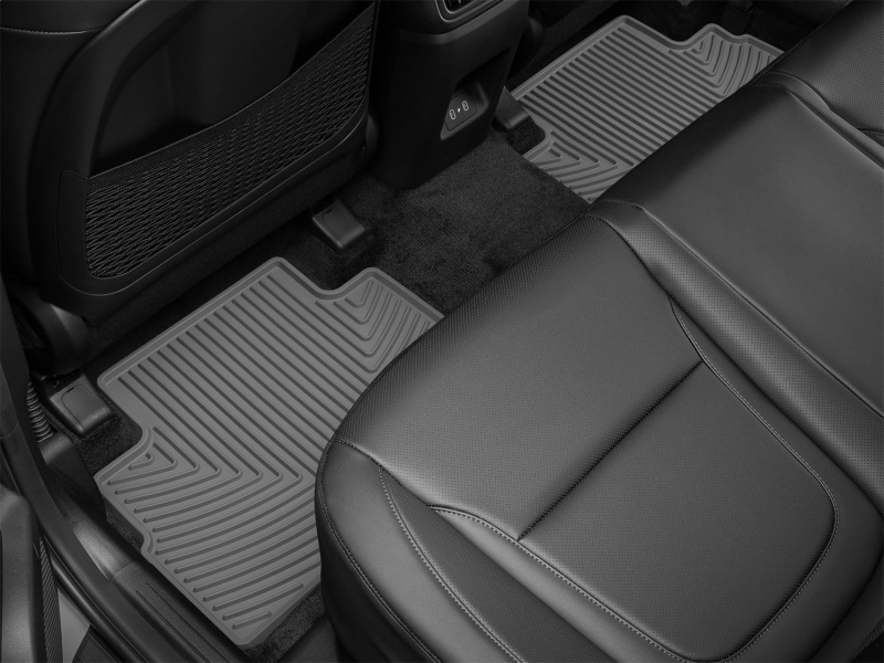 Picture of WeatherTech 22-24 Hyundai Tucson Hybrid Rear All-Weather Floor Mats - Grey