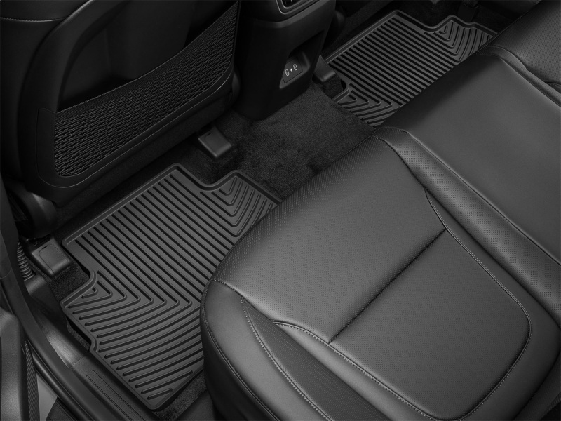 Picture of WeatherTech 22-24 Hyundai Tucson Hybrid Rear All-Weather Floor Mats - Black