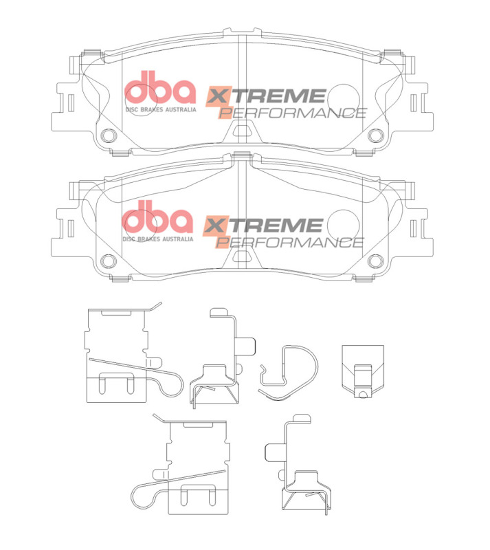 Picture of DBA XP Performance Brake Pads - DB15078XP